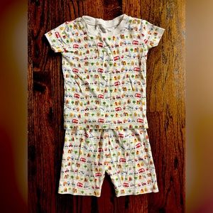 EUC kissy kissy size 4 short set pajamas